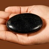 image:imageBlack Obsidian Palm Stone Natural Healing Crystal Worry Stones for Chakra Balancing Positive Energy Meditation Reiki Healing Yoga Accessories Spiritual Gifts for Women and Mens