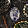 image:imageBlue Sodalite Palm Stone Natural Healing Crystal Worry Stones for Chakra Balancing Positive Energy Meditation Reiki Healing Yoga Accessories Spiritual Gifts for Women and Mens