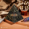 image:imageChakra Healing Crystal Pyramid Unique Birthday Gifts for Womens Mom Love One Black Tourmaline Orgonite Orgone Pyramid for Meditation Balance Positive Energy Success Office Desk DecorPyrite Pyramid