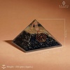 image:imageChakra Healing Crystal Pyramid Unique Birthday Gifts for Womens Mom Love One Black Tourmaline Orgonite Orgone Pyramid for Meditation Balance Positive Energy Success Office Desk DecorBlack Tourmaline Pyramid