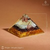 image:imageChakra Healing Crystal Pyramid Unique Birthday Gifts for Womens Mom Love One Black Tourmaline Orgonite Orgone Pyramid for Meditation Balance Positive Energy Success Office Desk DecorCitrine Aqua Garnet Pyramid
