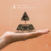 image:imageChakra Healing Crystal Pyramid Unique Birthday Gifts for Womens Mom Love One Black Tourmaline Orgonite Orgone Pyramid for Meditation Balance Positive Energy Success Office Desk DecorPyrite Pyramid