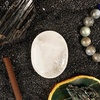 image:imageClear Quartz Palm Stone Natural Healing Crystal Worry Stones for Chakra Balancing Positive Energy Meditation Reiki Healing Yoga Accessories Spiritual Gifts for Women and Mens