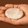 image:imageClear Quartz Palm Stone Natural Healing Crystal Worry Stones for Chakra Balancing Positive Energy Meditation Reiki Healing Yoga Accessories Spiritual Gifts for Women and Mens