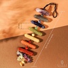 image:imageCrystal Hanging Decoration 7 Chakra Tumbled Stone Crystal Tree of Life for Car Mirror Wall Hanging Ornaments Handmade Home Decoration Mediation Accessories Positive Gifts for Women7 Chakra Crystal