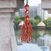 image:imageCrystal Hanging Decoration 7 Chakra Tumbled Stone Crystal Tree of Life for Car Mirror Wall Hanging Ornaments Handmade Home Decoration Mediation Accessories Positive Gifts for WomenRed Jasper Beads