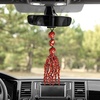 image:imageCrystal Hanging Decoration 7 Chakra Tumbled Stone Crystal Tree of Life for Car Mirror Wall Hanging Ornaments Handmade Home Decoration Mediation Accessories Positive Gifts for WomenRed Jasper Beads