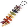 image:imageCrystal Hanging Decoration 7 Chakra Tumbled Stone Crystal Tree of Life for Car Mirror Wall Hanging Ornaments Handmade Home Decoration Mediation Accessories Positive Gifts for Women7 Chakra Crystal