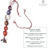 image:imageCrystal Hanging Decoration 7 Chakra Tumbled Stone Crystal Tree of Life for Car Mirror Wall Hanging Ornaments Handmade Home Decoration Mediation Accessories Positive Gifts for Women7 Chakra Selenite Plate