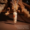 image:imageCrystal Necklace Birthday Gifts for Women Mom Natural Amazonite Healing Crystal Pendant Necklaces for Chakra Balance Good Luck Positivity Meditation Tree of Life Crystal JewelrySunstone Hexagonal