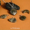 image:imageCrystal Necklace Birthday Gifts for Women Mom Natural Amazonite Healing Crystal Pendant Necklaces for Chakra Balance Good Luck Positivity Meditation Tree of Life Crystal JewelryLabradorite Set of 5