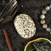 image:imageDalmatian Jasper Palm Stone Natural Healing Crystal Worry Stones for Chakra Balancing Positive Energy Meditation Reiki Healing Yoga Accessories Spiritual Gifts for Women and Mens