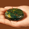 image:imageDragons Blood Palm Stone Natural Healing Crystal Worry Stones for Chakra Balancing Positive Energy Meditation Reiki Healing Yoga Accessories Spiritual Gifts for Women and Mens