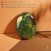 image:imageDragons Blood Palm Stone Natural Healing Crystal Worry Stones for Chakra Balancing Positive Energy Meditation Reiki Healing Yoga Accessories Spiritual Gifts for Women and Mens