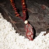 image:imageHandcrafted Real Crystal Necklace for Men Stone Necklace for Women 7 Chakra Necklace Crystal with Braided Rope Spritual Rope Necklace with Crystal Pendant by Karma Pledge Clear Quartz Necklace