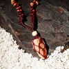 image:imageHandcrafted Real Crystal Necklace for Men Stone Necklace for Women 7 Chakra Necklace Crystal with Braided Rope Spritual Rope Necklace with Crystal Pendant by Karma Pledge Yellow Aventurine