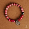 image:imageKARMAPLEDGE Healing Crystal Bracelets for Men amp Women Spiritual Positive Energy amp Balance Handmade 6mm Crystal Beads Bracelets107 Pink Tourmaline  Charm
