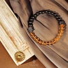 image:imageKARMAPLEDGE Healing Crystal Bracelets for Men amp Women Spiritual Positive Energy amp Balance Handmade 6mm Crystal Beads Bracelets200 Citrine  Hematite