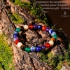 image:imageKARMAPLEDGE Healing Crystal Bracelets for Men amp Women Spiritual Positive Energy amp Balance Handmade 6mm Crystal Beads Bracelets7 Chakra Single Beads Dimond Cut