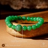 image:imageKARMAPLEDGE Healing Crystal Bracelets for Womens and Mens Spiritual Positive Energy amp Balance Handmade Natural Crystal Beads Bracelets103 Green Aventurine One Stone