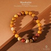 image:imageKARMAPLEDGE Healing Crystal Bracelets for Womens and Mens Spiritual Positive Energy amp Balance Handmade Natural Crystal Beads Bracelets104 Mookite One Stone