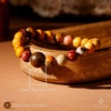 image:imageKARMAPLEDGE Healing Crystal Bracelets for Womens and Mens Spiritual Positive Energy amp Balance Handmade Natural Crystal Beads Bracelets104 Mookite One Stone