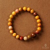 image:imageKARMAPLEDGE Healing Crystal Bracelets for Womens and Mens Spiritual Positive Energy amp Balance Handmade Natural Crystal Beads Bracelets104 Mookite One Stone