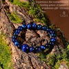image:imageKARMAPLEDGE Healing Crystal Bracelets for Womens and Mens Spiritual Positive Energy amp Balance Handmade Natural Crystal Beads Bracelets107 Blue Tiger Eye One Stone