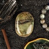 image:imageLabradorite Palm Stone Natural Healing Crystal Worry Stones for Chakra Balancing Positive Energy Meditation Reiki Healing Yoga Accessories Spiritual Gifts for Women and Mens