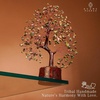 image:imageRose Quartz Crystal Tree of Life Birthday Gifts for Women Girls Friends Handmade Chakra Healing Crystals Tree for Home Office Decor Positivity Good Luck Money Unique Gifts for Her Mom SisterWooden Base Unakite Crystal Tree