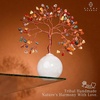 image:imageRose Quartz Crystal Tree of Life Birthday Gifts for Women Girls Friends Handmade Chakra Healing Crystals Tree for Home Office Decor Positivity Good Luck Money Unique Gifts for Her Mom SisterBall Base Clear Quartz Crystal Tree