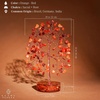 image:imageRose Quartz Crystal Tree of Life Birthday Gifts for Women Girls Friends Handmade Chakra Healing Crystals Tree for Home Office Decor Positivity Good Luck Money Unique Gifts for Her Mom SisterOrgone Base Carnelian Crystal Tree