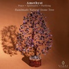 image:imageRose Quartz Crystal Tree of Life Birthday Gifts for Women Girls Friends Handmade Chakra Healing Crystals Tree for Home Office Decor Positivity Good Luck Money Unique Gifts for Her Mom SisterWooden Base Amethyst Crystal Tree