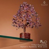 image:imageRose Quartz Crystal Tree of Life Birthday Gifts for Women Girls Friends Handmade Chakra Healing Crystals Tree for Home Office Decor Positivity Good Luck Money Unique Gifts for Her Mom SisterWooden Base Amethyst Crystal Tree