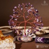 image:imageRose Quartz Crystal Tree of Life Birthday Gifts for Women Girls Friends Handmade Chakra Healing Crystals Tree for Home Office Decor Positivity Good Luck Money Unique Gifts for Her Mom SisterPalm Stone Base Amethyst Crystal Tree