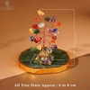 image:imageRose Quartz Crystal Tree of Life Birthday Gifts for Women Girls Friends Handmade Chakra Healing Crystals Tree for Home Office Decor Positivity Good Luck Money Unique Gifts for Her Mom SisterSet of 12 Mini Pyramid Base Trees Crystal Tree