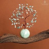 image:imageRose Quartz Crystal Tree of Life Birthday Gifts for Women Girls Friends Handmade Chakra Healing Crystals Tree for Home Office Decor Positivity Good Luck Money Unique Gifts for Her Mom SisterBall Base Amazonite Crystal Tree