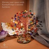 image:imageRose Quartz Crystal Tree of Life Birthday Gifts for Women Girls Friends Handmade Chakra Healing Crystals Tree for Home Office Decor Positivity Good Luck Money Unique Gifts for Her Mom SisterOrgone Base 7 Chakra Crystal Tree