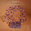 image:imageRose Quartz Crystal Tree of Life Birthday Gifts for Women Girls Friends Handmade Chakra Healing Crystals Tree for Home Office Decor Positivity Good Luck Money Unique Gifts for Her Mom SisterOrgone Square Base Amethyst Crystal Tree