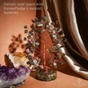 image:imageRose Quartz Crystal Tree of Life Birthday Gifts for Women Girls Friends Handmade Chakra Healing Crystals Tree for Home Office Decor Positivity Good Luck Money Unique Gifts for Her Mom SisterOrgone Base Labradorite Crystal Tree
