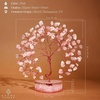 image:imageRose Quartz Crystal Tree of Life Birthday Gifts for Women Girls Friends Handmade Chakra Healing Crystals Tree for Home Office Decor Positivity Good Luck Money Unique Gifts for Her Mom SisterOrgone Heart Base Rose Quartz Crystal Tree