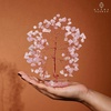 image:imageRose Quartz Crystal Tree of Life Birthday Gifts for Women Girls Friends Handmade Chakra Healing Crystals Tree for Home Office Decor Positivity Good Luck Money Unique Gifts for Her Mom SisterOrgone Base Rose Quartz Crystal Tree