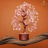 image:imageRose Quartz Crystal Tree of Life Birthday Gifts for Women Girls Friends Handmade Chakra Healing Crystals Tree for Home Office Decor Positivity Good Luck Money Unique Gifts for Her Mom SisterWooden Base Rose Quartz Crystal Tree