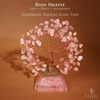 image:imageRose Quartz Crystal Tree of Life Birthday Gifts for Women Girls Friends Handmade Chakra Healing Crystals Tree for Home Office Decor Positivity Good Luck Money Unique Gifts for Her Mom SisterPyramid Base Rose Quartz Crystal Tree