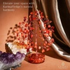 image:imageRose Quartz Crystal Tree of Life Birthday Gifts for Women Girls Friends Handmade Chakra Healing Crystals Tree for Home Office Decor Positivity Good Luck Money Unique Gifts for Her Mom SisterOrgone Base Carnelian Crystal Tree