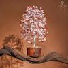 image:imageRose Quartz Crystal Tree of Life Birthday Gifts for Women Girls Friends Handmade Chakra Healing Crystals Tree for Home Office Decor Positivity Good Luck Money Unique Gifts for Her Mom SisterWooden Basedual Beads Rose  Carnelian Tree