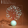 image:imageRose Quartz Crystal Tree of Life Birthday Gifts for Women Girls Friends Handmade Chakra Healing Crystals Tree for Home Office Decor Positivity Good Luck Money Unique Gifts for Her Mom SisterBall Base Amazonite Crystal Tree