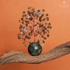 image:imageRose Quartz Crystal Tree of Life Birthday Gifts for Women Girls Friends Handmade Chakra Healing Crystals Tree for Home Office Decor Positivity Good Luck Money Unique Gifts for Her Mom SisterBall Base Labradorite Crystal Tree