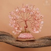image:imageRose Quartz Crystal Tree of Life Birthday Gifts for Women Girls Friends Handmade Chakra Healing Crystals Tree for Home Office Decor Positivity Good Luck Money Unique Gifts for Her Mom SisterPyramid Base Rose Quartz Crystal Tree