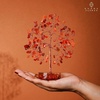image:imageRose Quartz Crystal Tree of Life Birthday Gifts for Women Girls Friends Handmade Chakra Healing Crystals Tree for Home Office Decor Positivity Good Luck Money Unique Gifts for Her Mom SisterOrgone Base Carnelian Crystal Tree